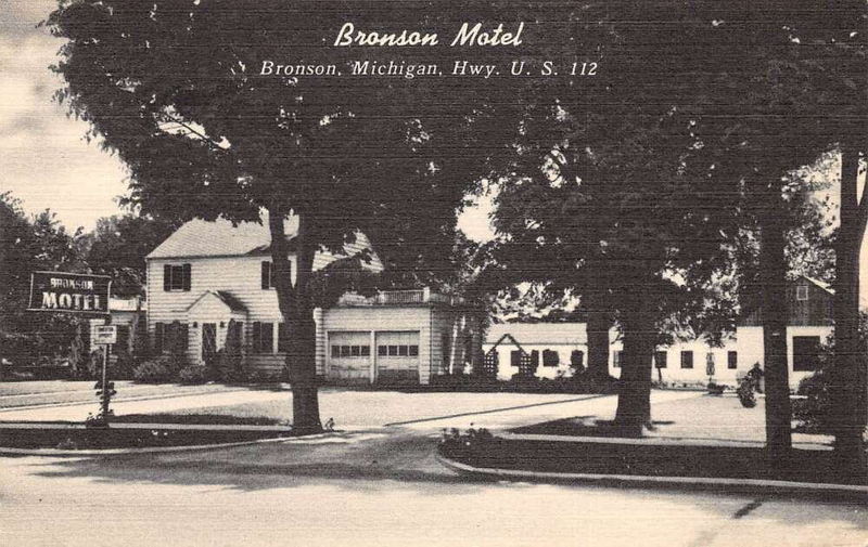 Bronson Motel - Vintage Postcard (newer photo)